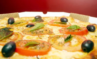 Na pizzaria Babbo Giovanni você encontra a tradicional marguerita